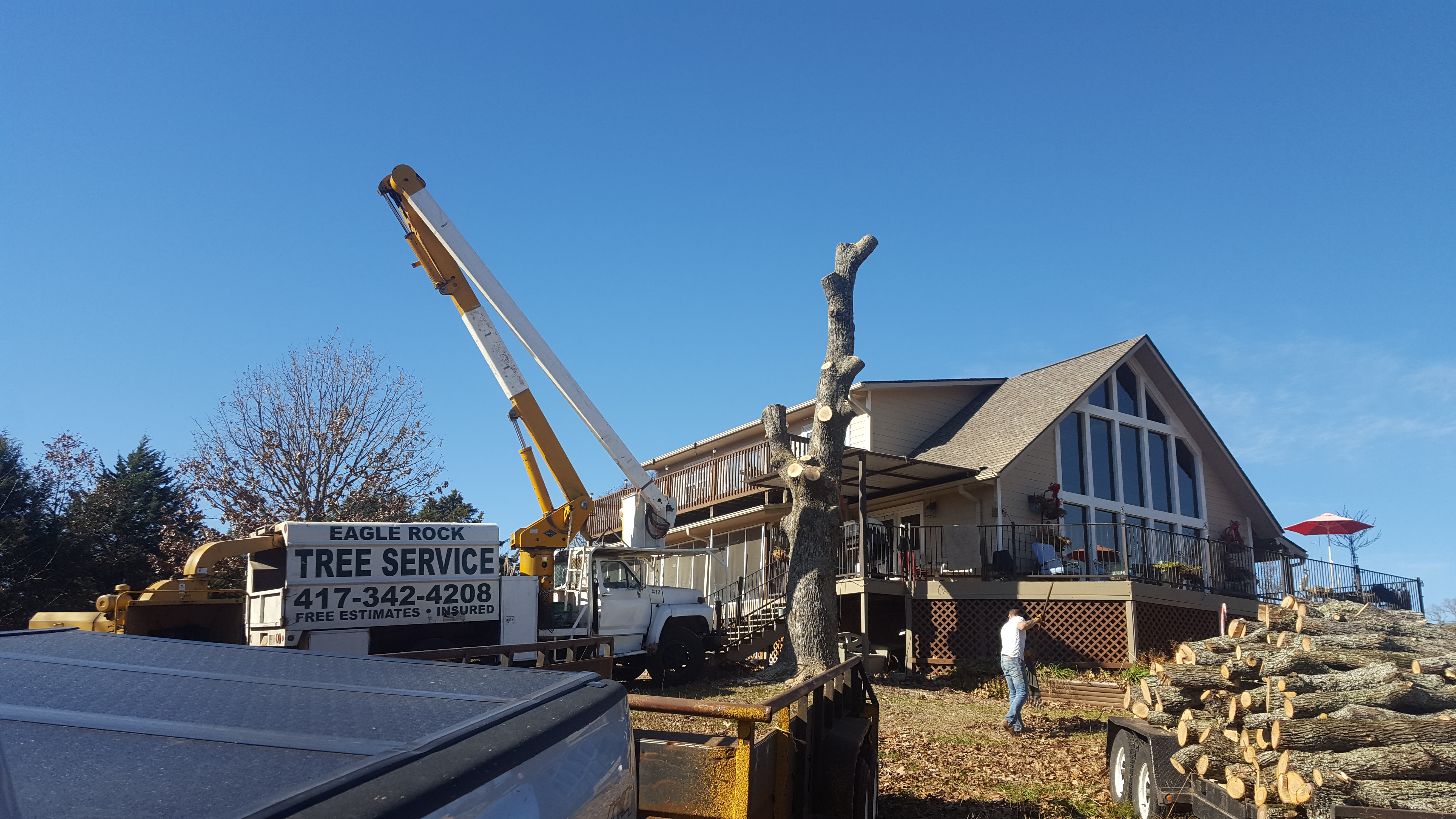 Logo for Eagle Rock Tree Service