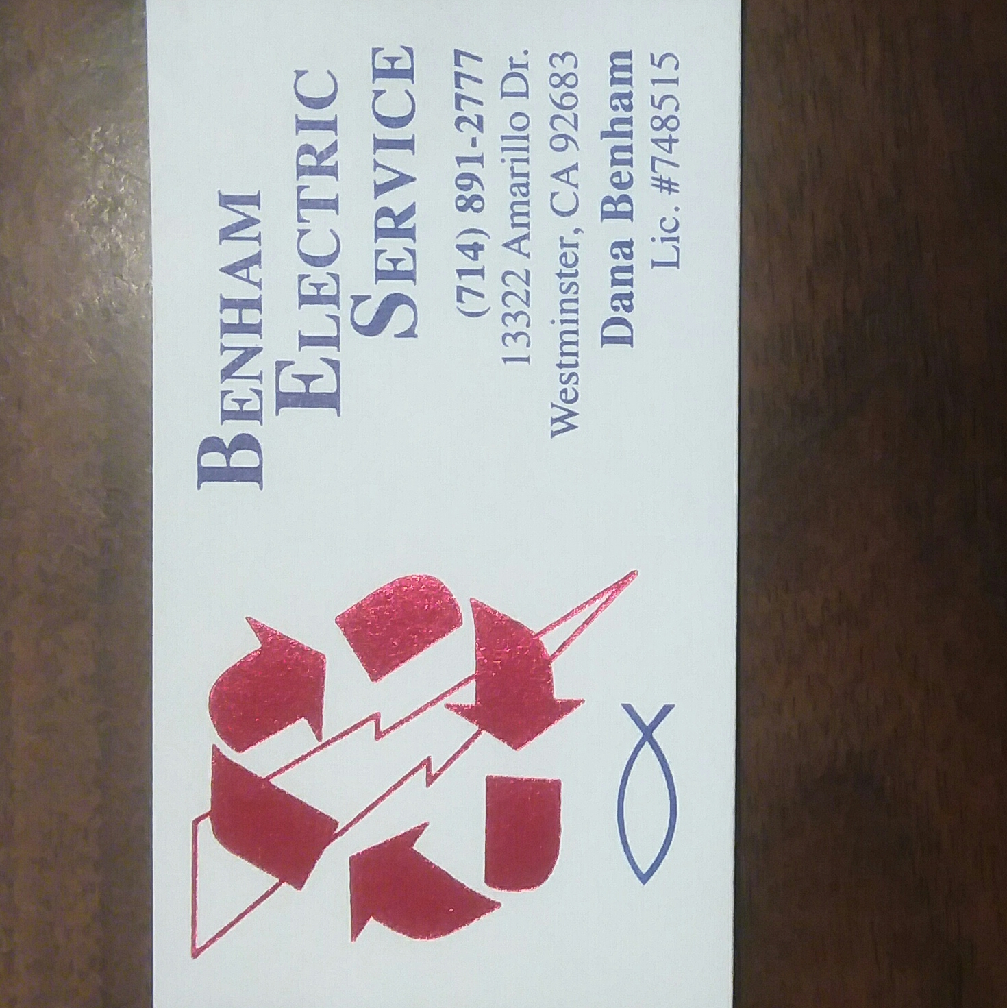 BENHAM ELECTRIC INC. logo