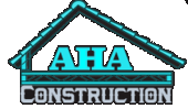 Logo for AHA CONSTRUCTION