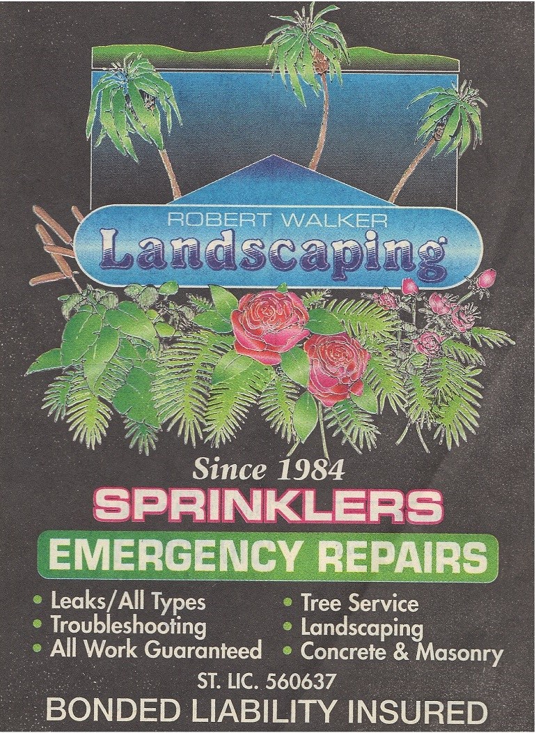 Logo for ROBERT WALKER LANDSCAPING
