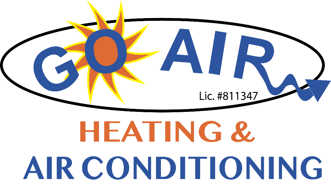 GO AIR HEATING AND AIR CONDITIONING logo