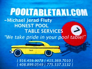 Pool Table Taxi logo