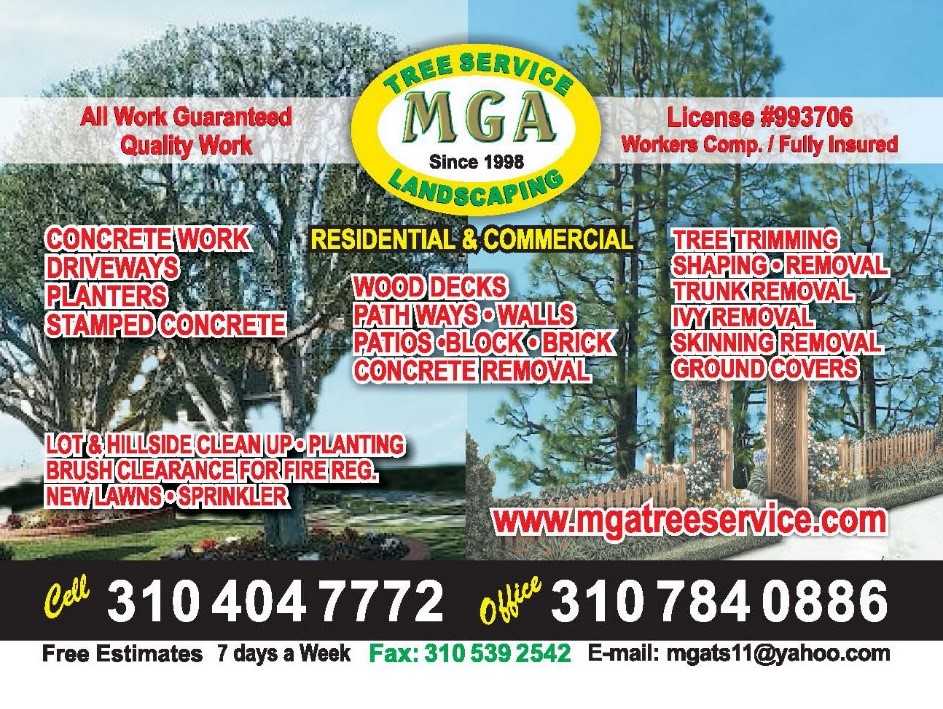 Logo for MGA Tree Service & Landscaping