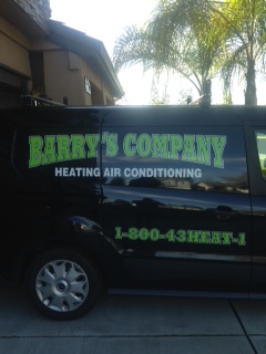 Logo for BARRY'S CO HEATING & AIR COND