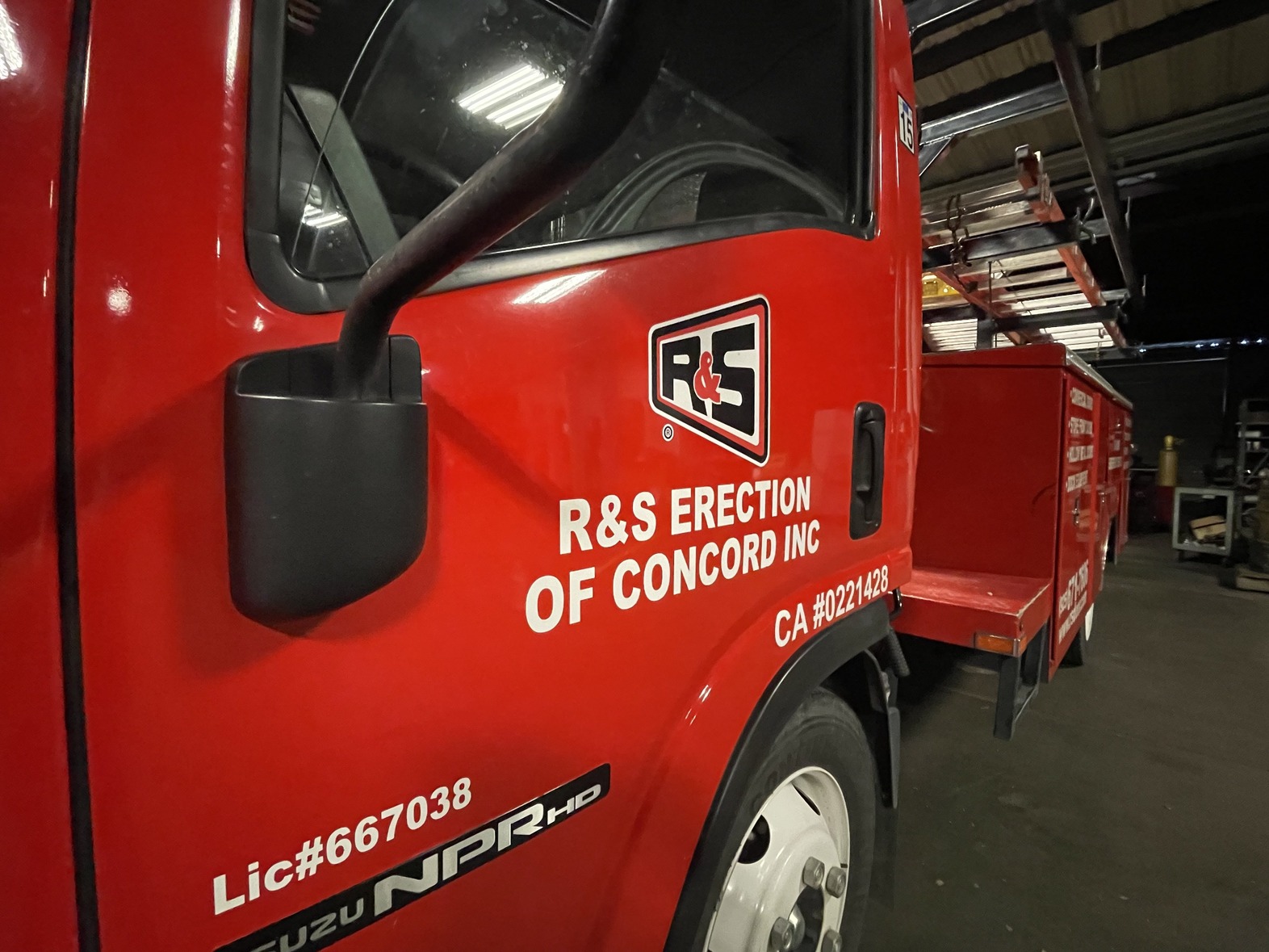 Logo for R & S Erection of Concord, Inc