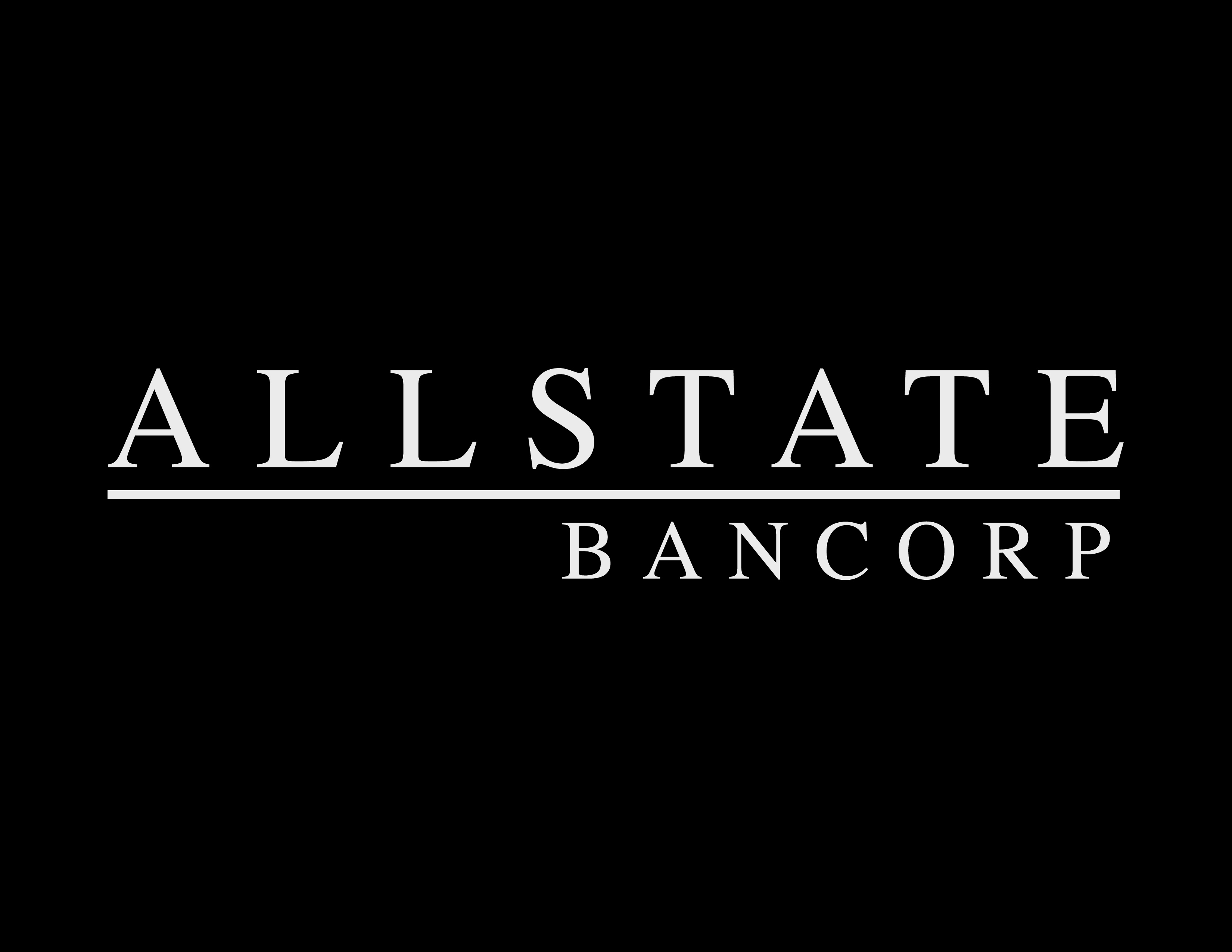 Logo for ALLSTATE BANCORP