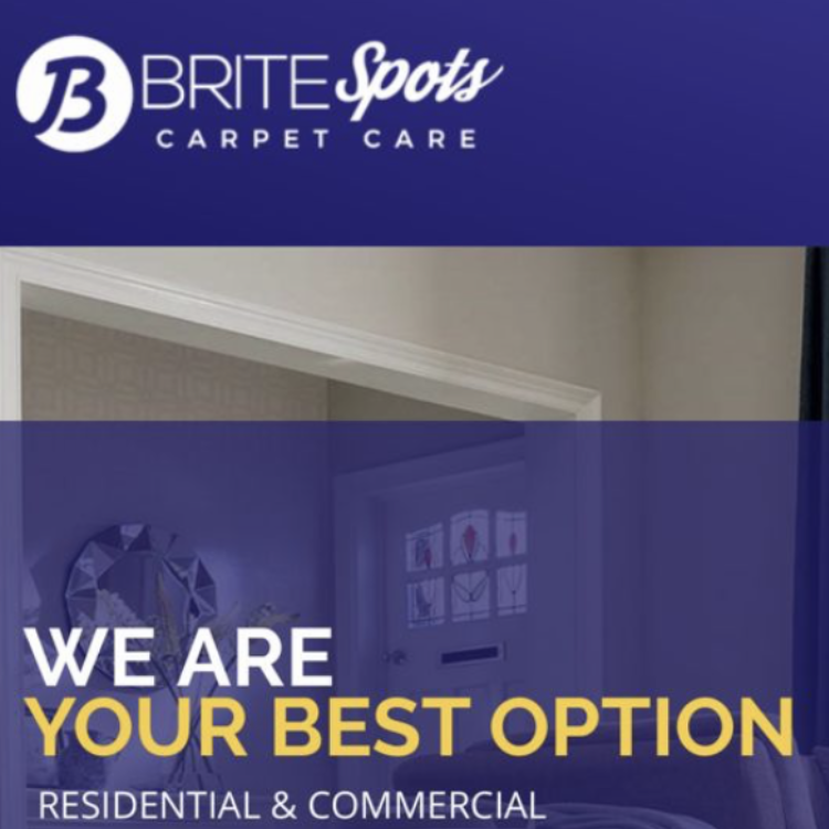 Logo for Brite Spots Carpet Care