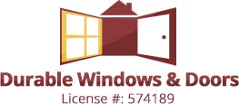 Logo for DURABLE WINDOWS & DOORS