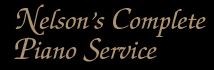 Logo for NELSON'S COMPLETE PIANO SVC