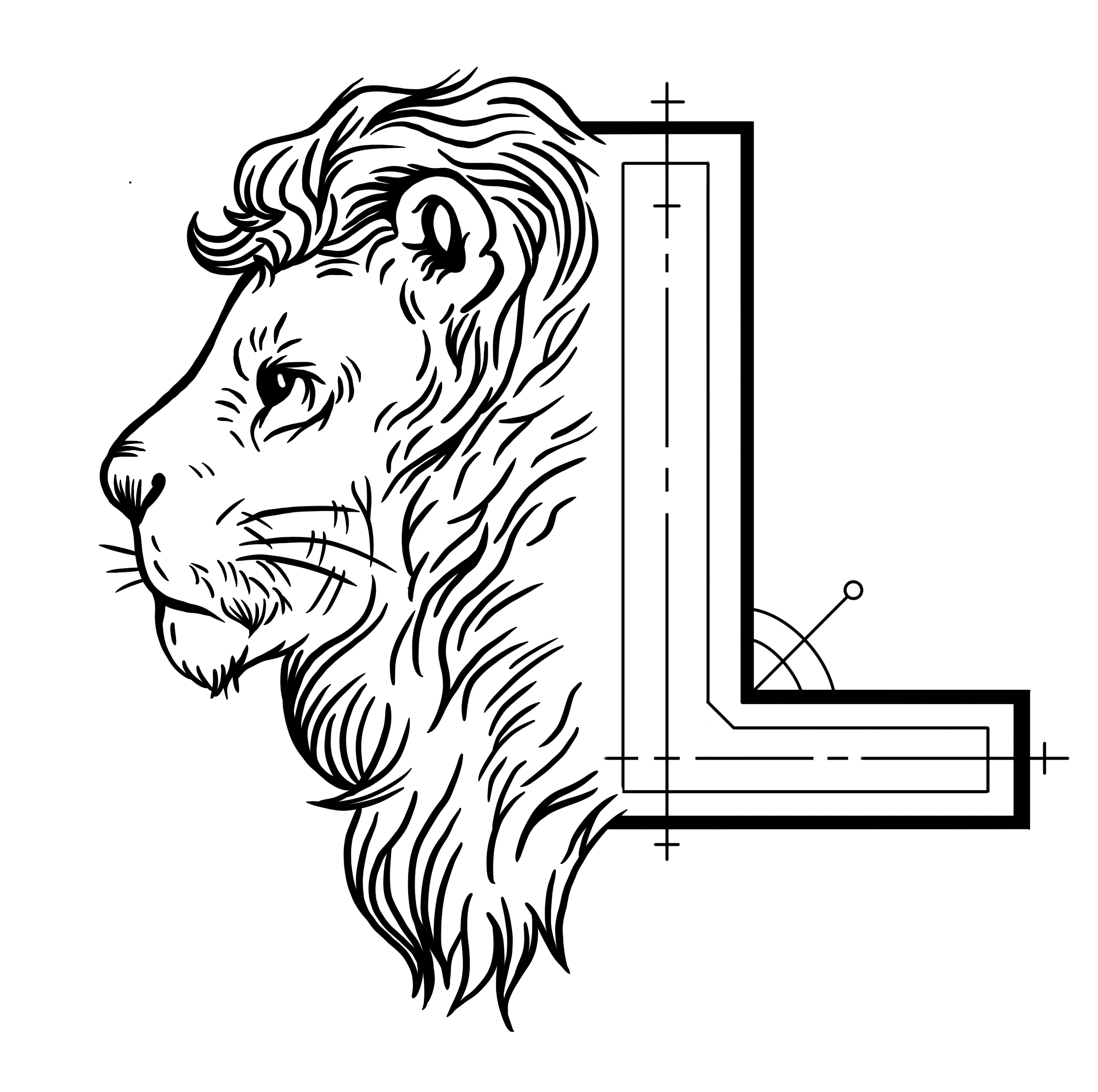 Logo for LionCraft Construction