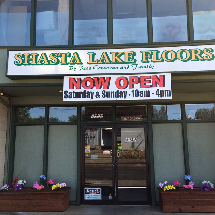 Logo for Shasta Lake Floors