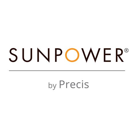 Logo for SunPower by Precis