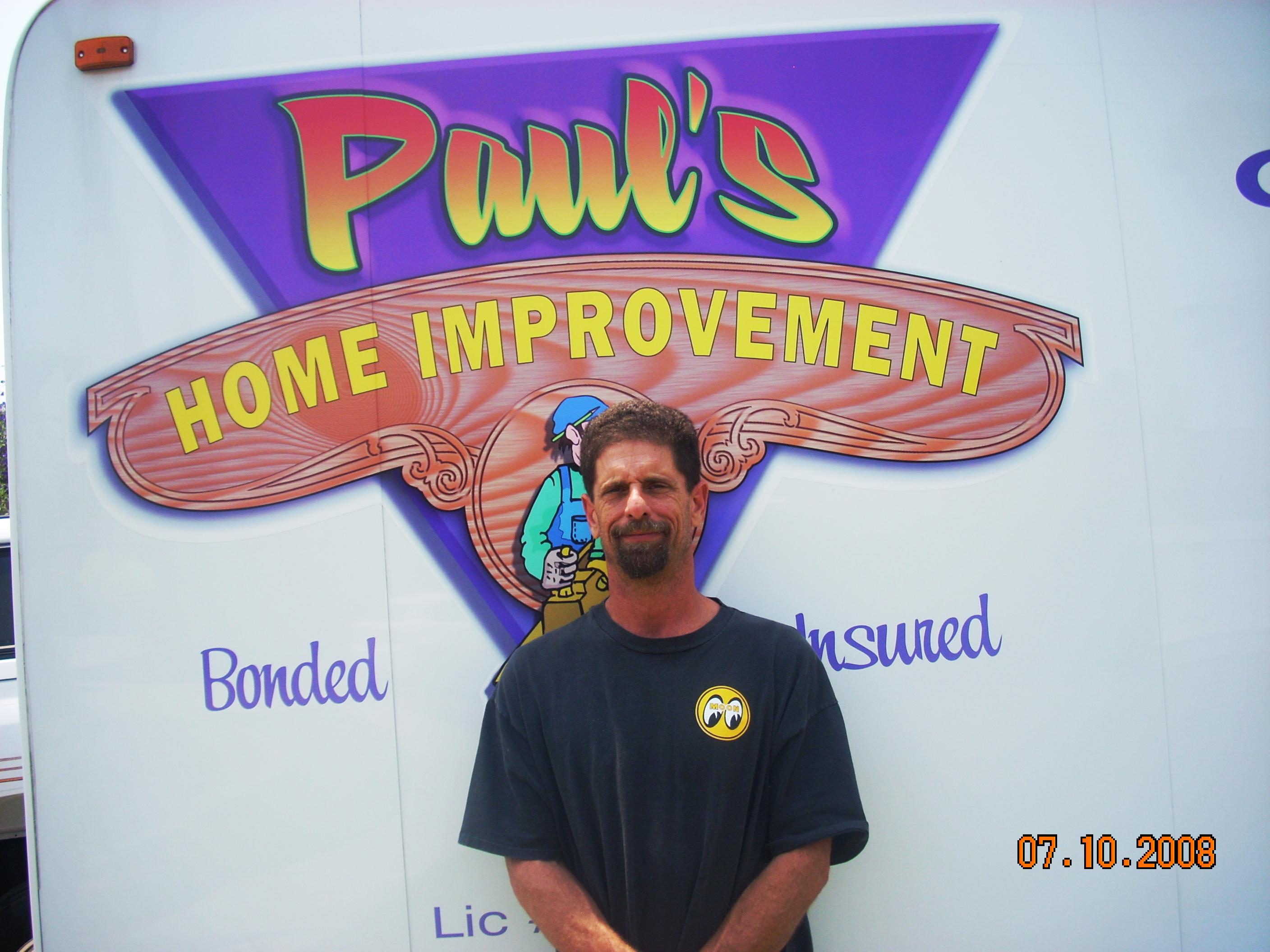 Logo for Paul's Home Improvement