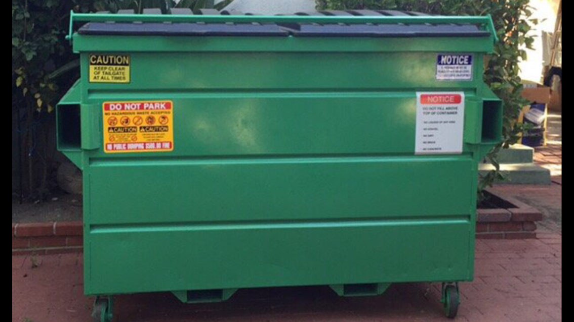 Logo for The Green Dumpster LLC