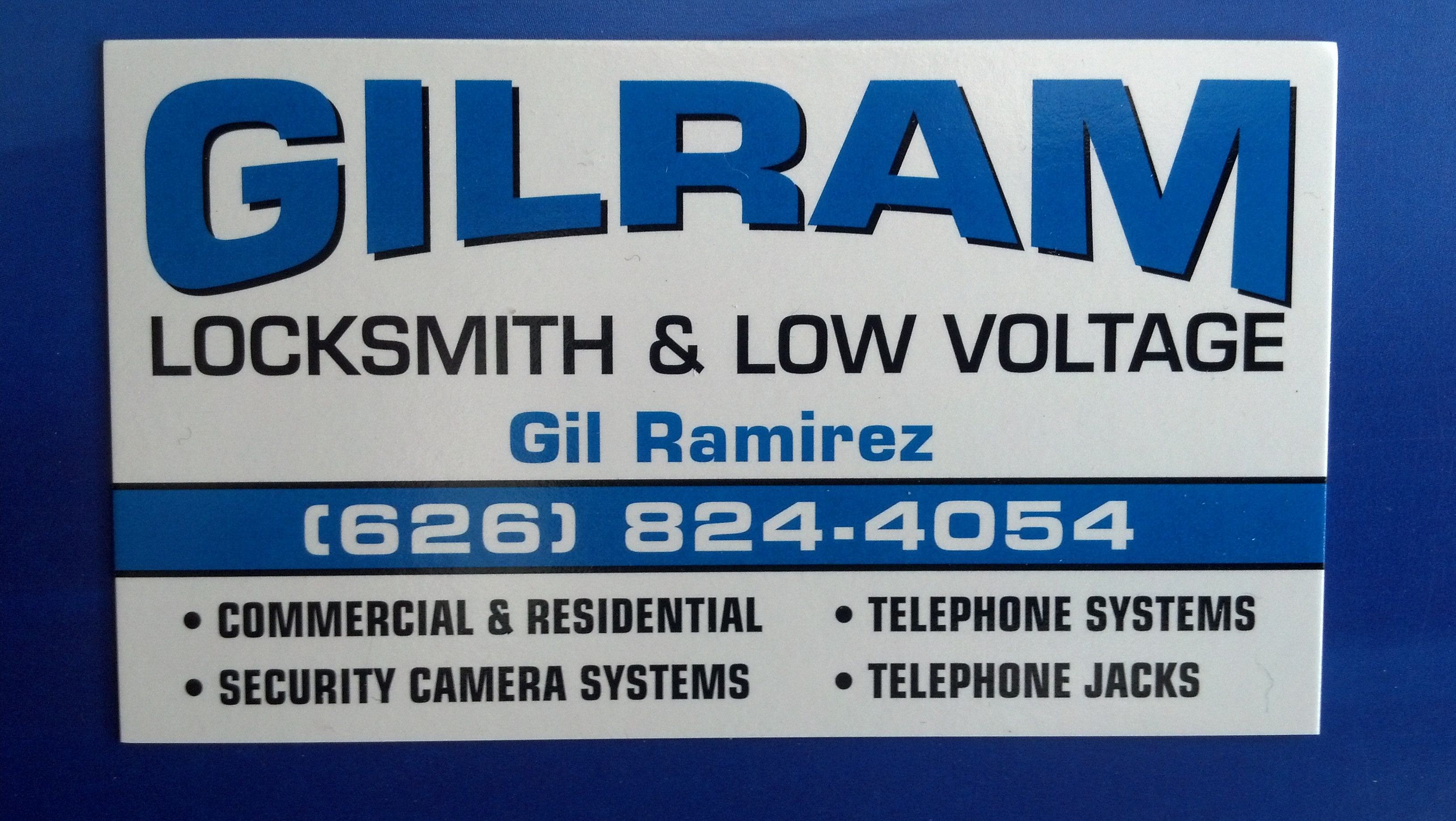 Logo for GILRAM Locksmith