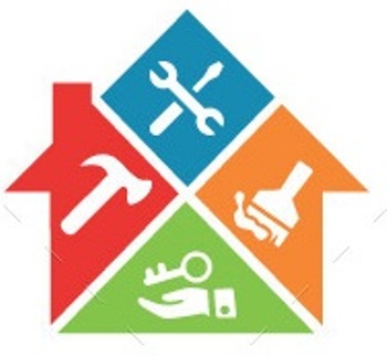 Logo for Home Works Construction