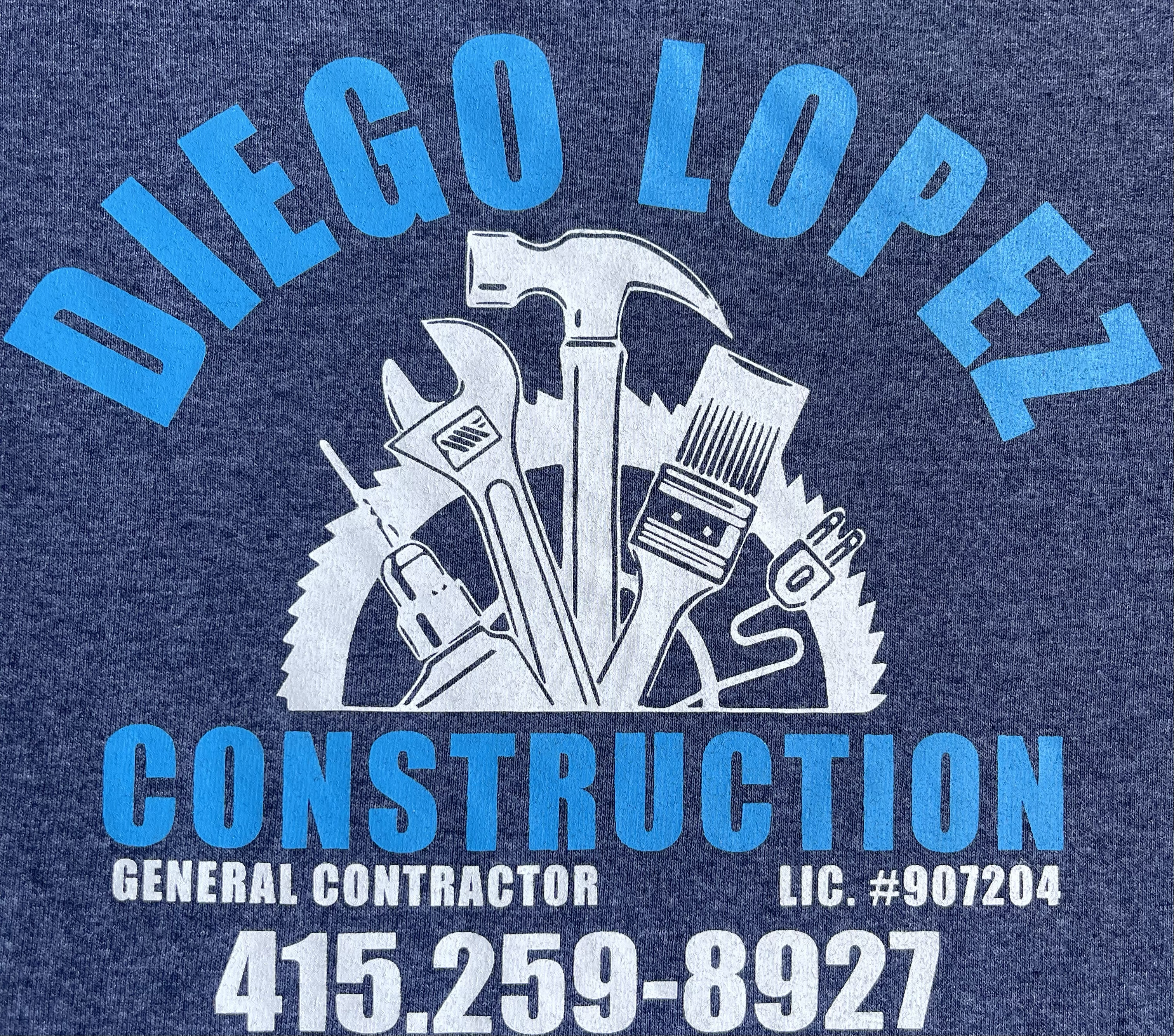Diego Lopez Construction Co. logo