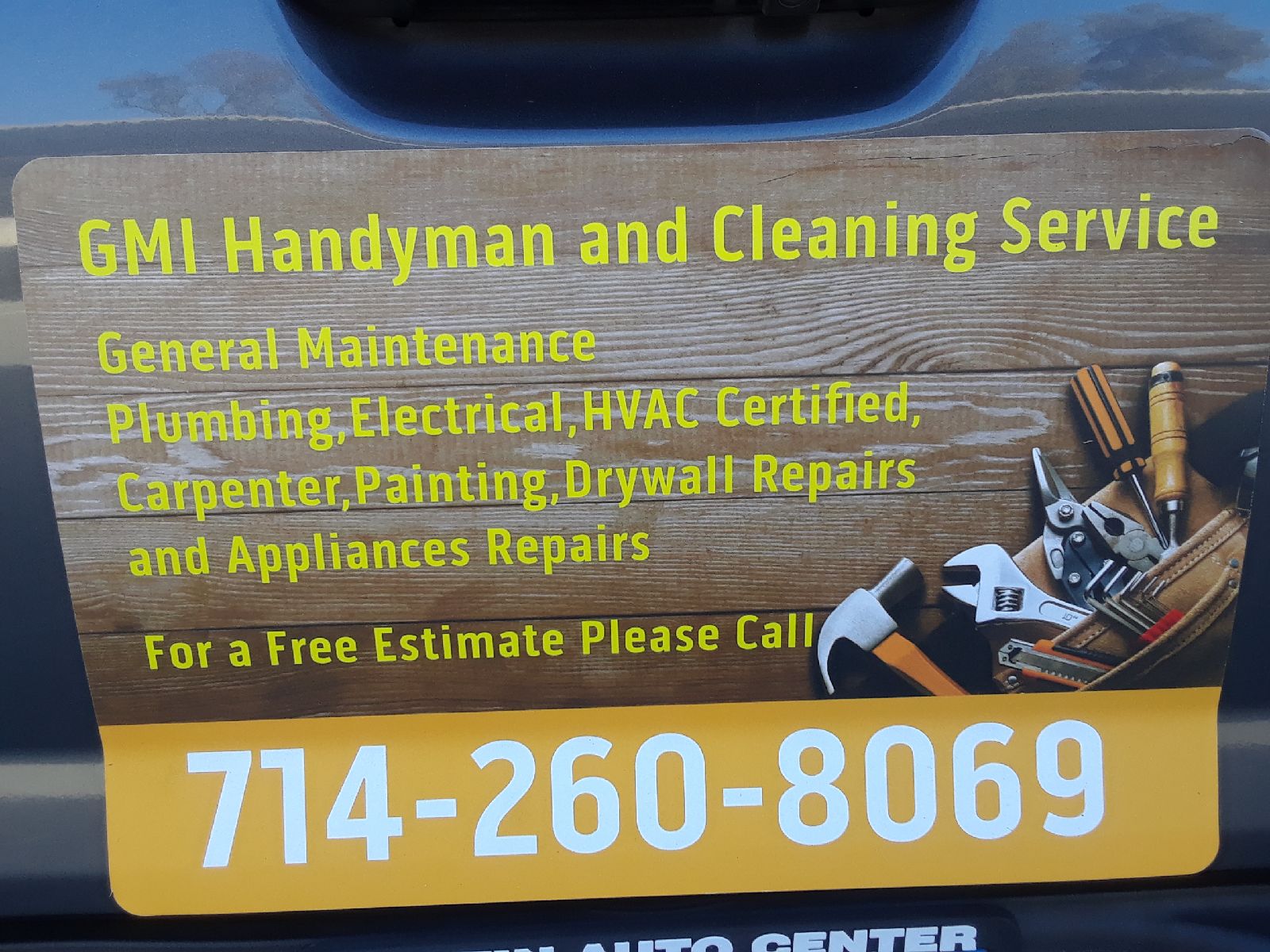 Logo for GMI Handyman Company