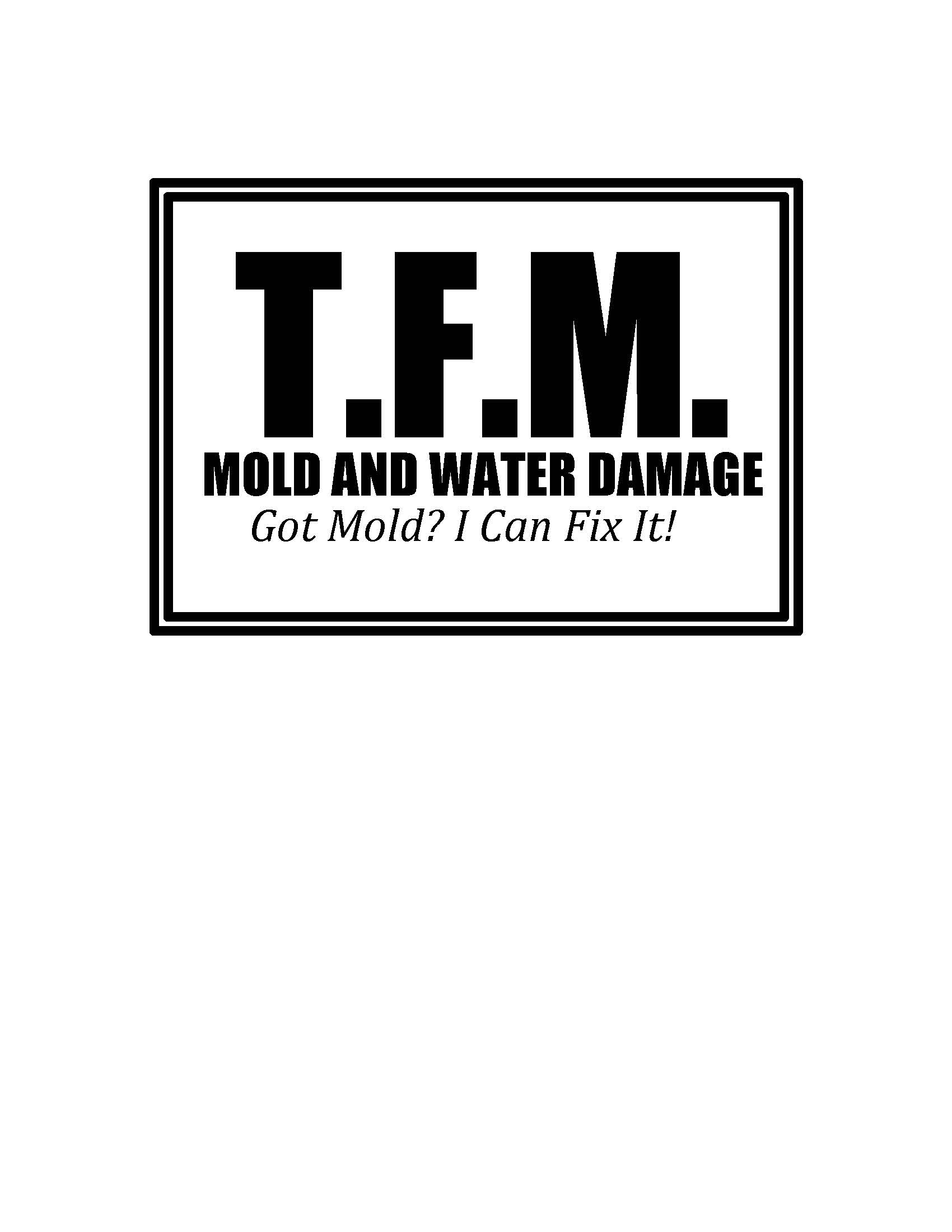 TFM Mold and Water Damage Restoration logo