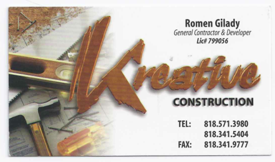 Kreative Construction logo