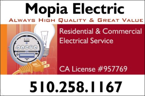 Mopia Electric logo