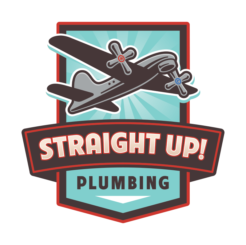 Logo for Straight Up! Plumbing