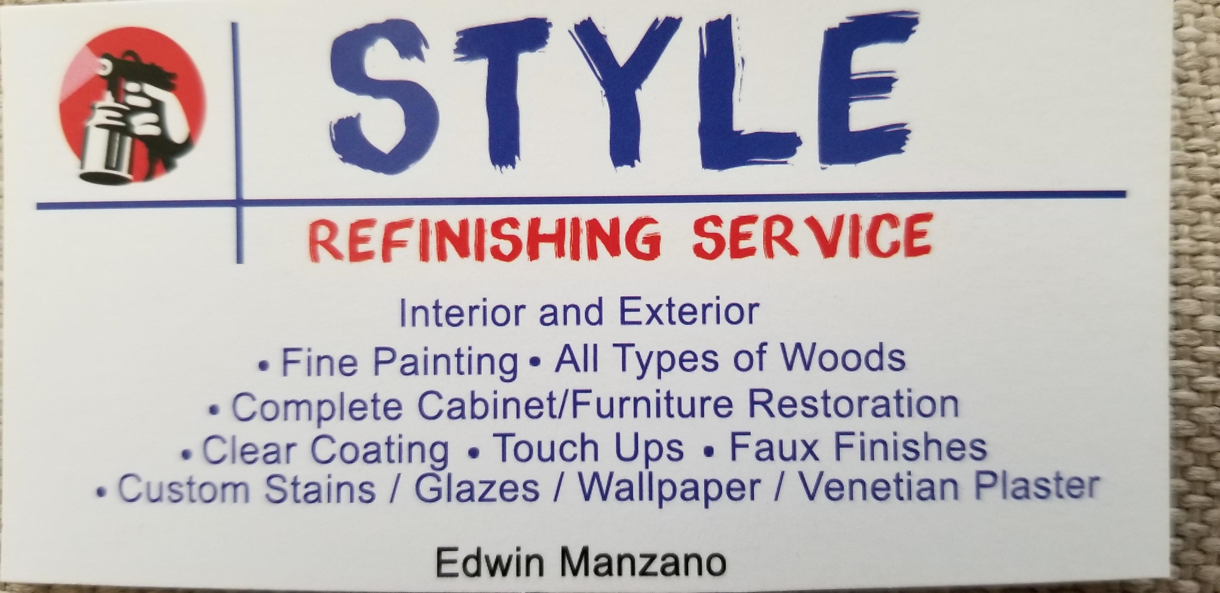 Logo for Style Refinishing Services