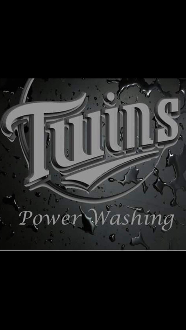 Logo for Twins Power Washing