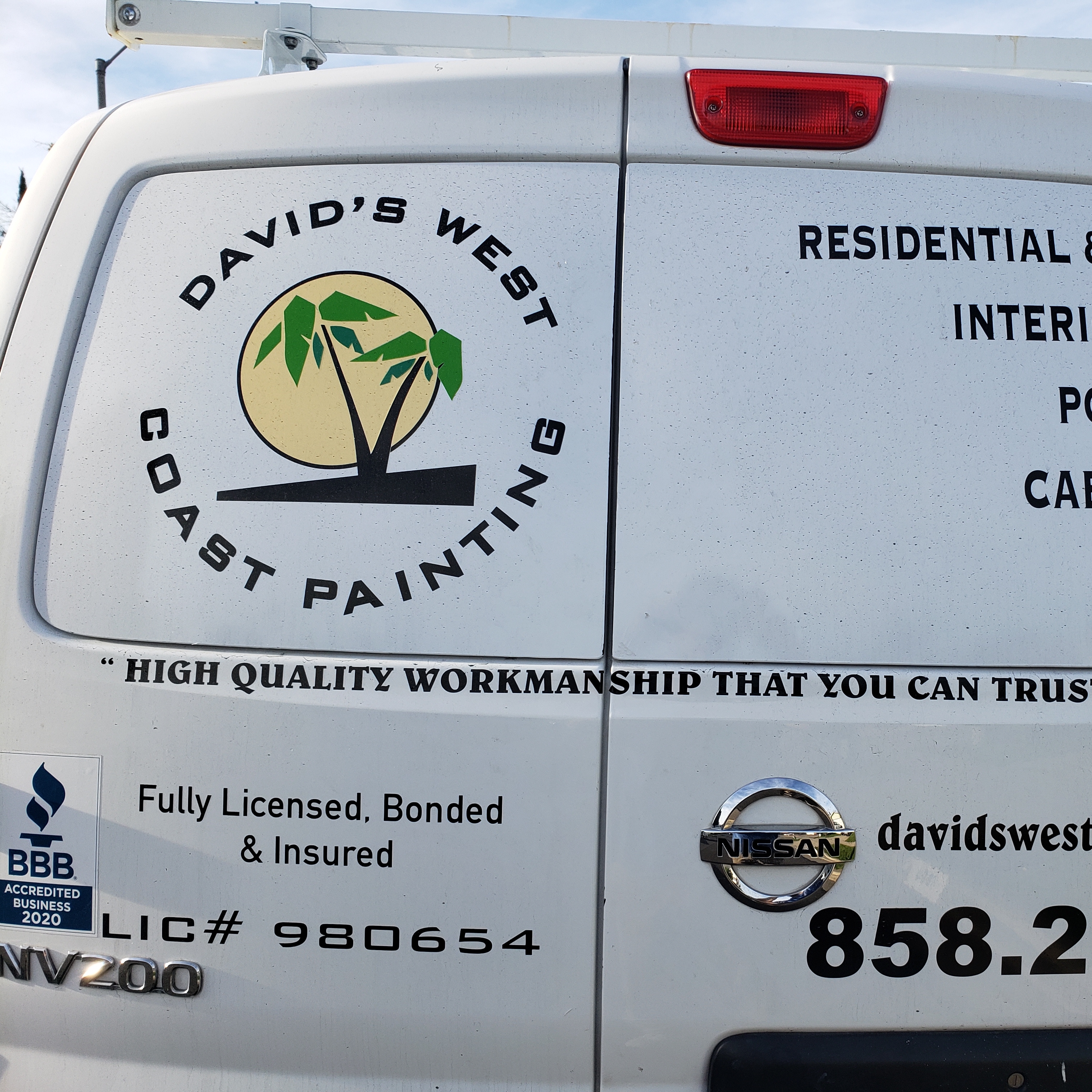 Logo for David's West Coast Painting
