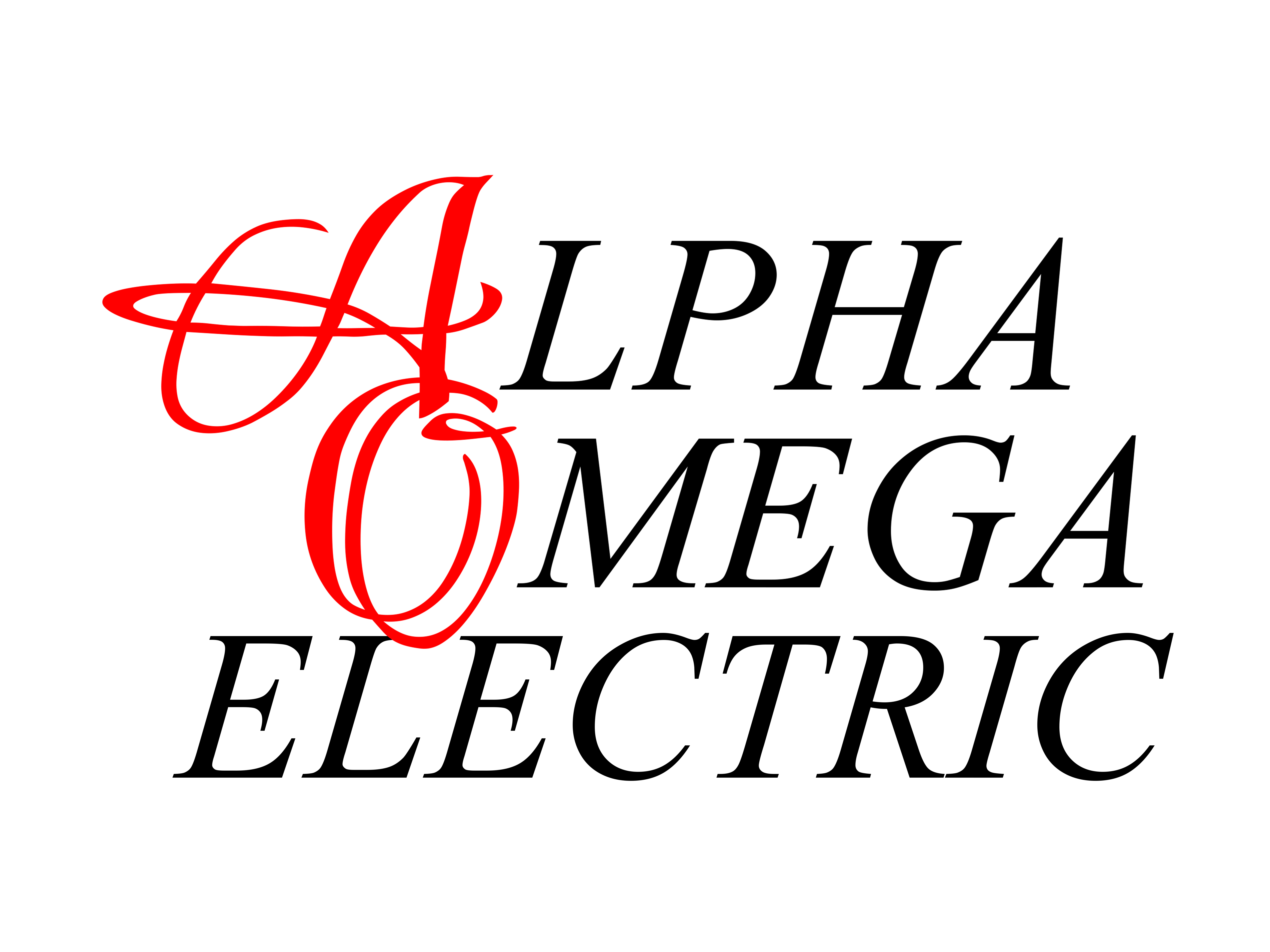 Alpha Omega Electric logo