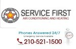 Service First Air Conditioning And Plumbing logo