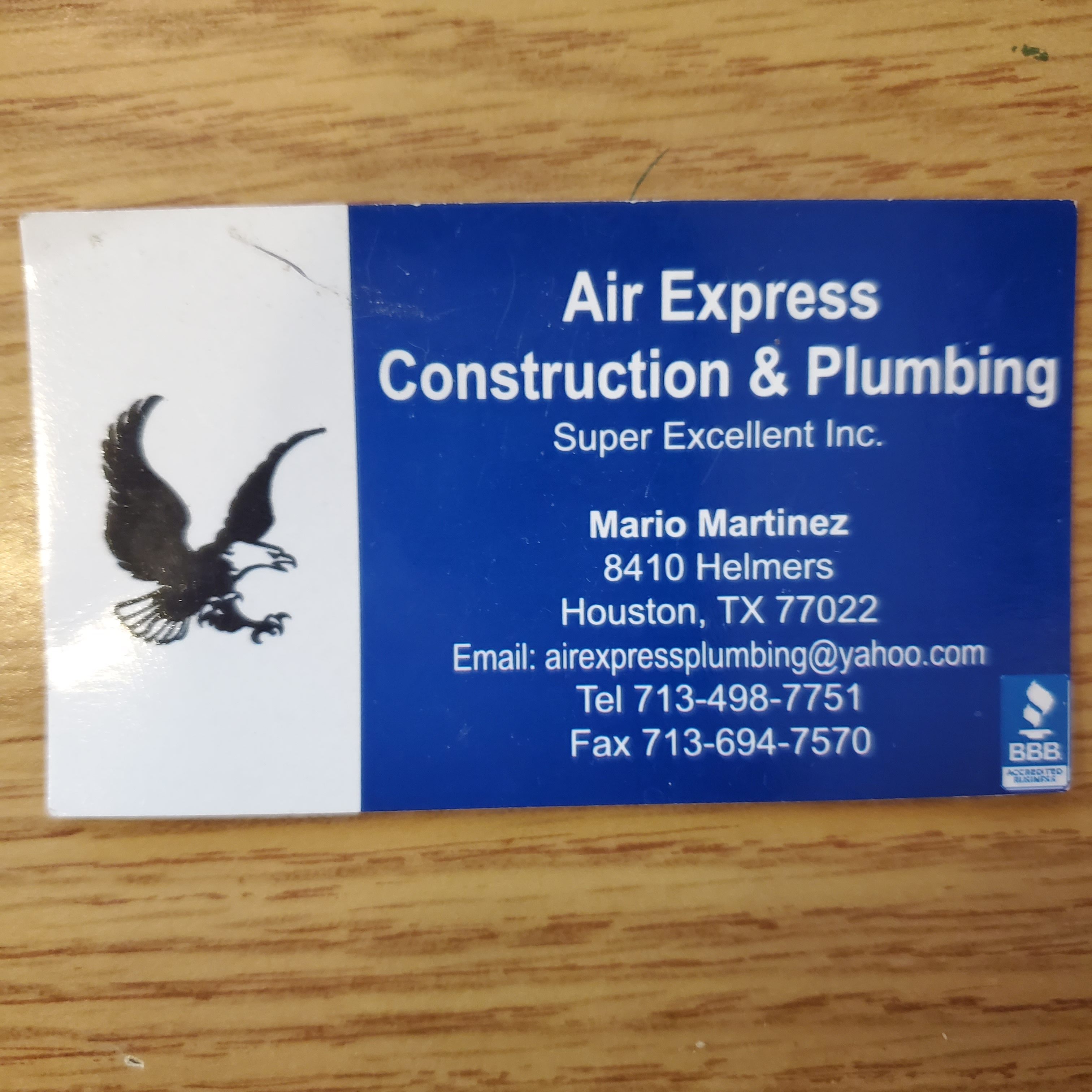Avatar for Air Express Const. & Complete Plumbing Service