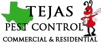 TEJAS PEST CONTROL logo