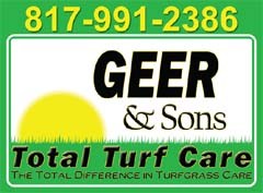 Logo for Geer and Sons Total Turf Care