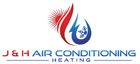 Logo for J & H Air Conditioning and Heating