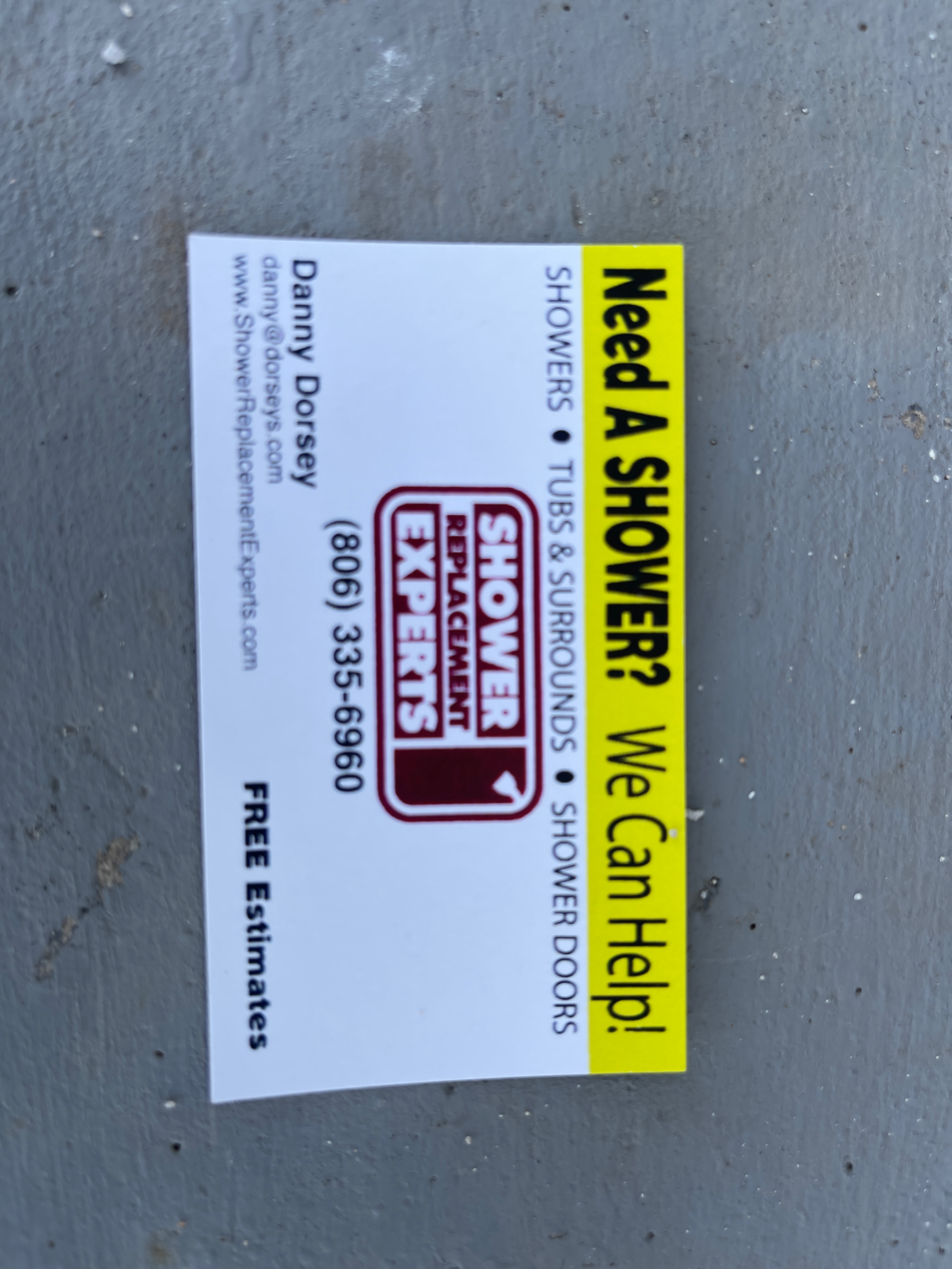 Shower Replacement Experts By Danny Dorsey logo