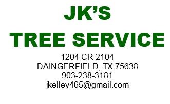 JK's Tree Service logo
