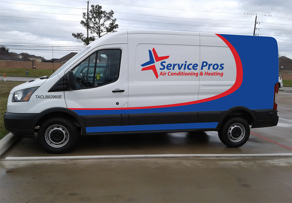 Logo for Service Pros Air Conditioning & Heating