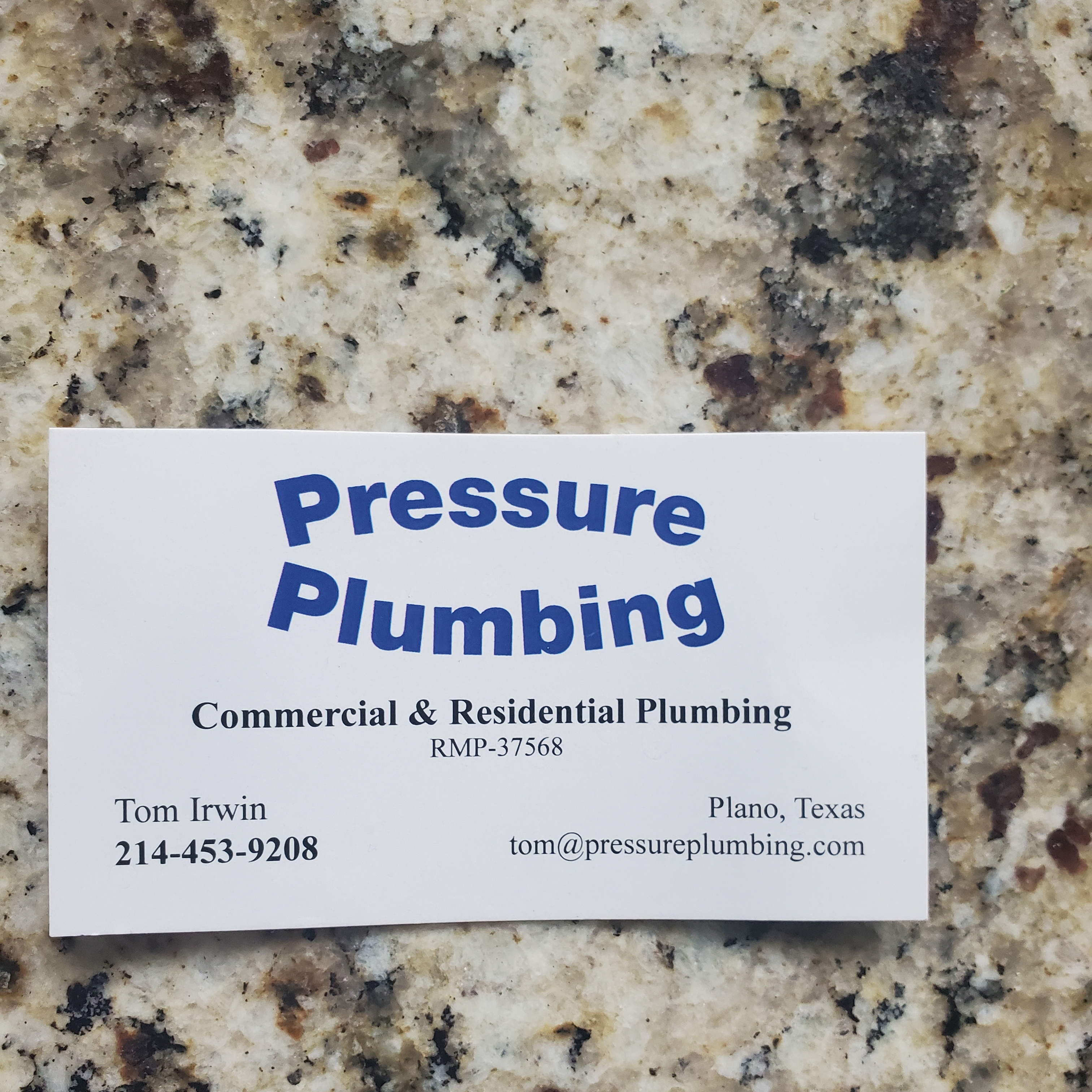 Logo for Pressure Plumbing