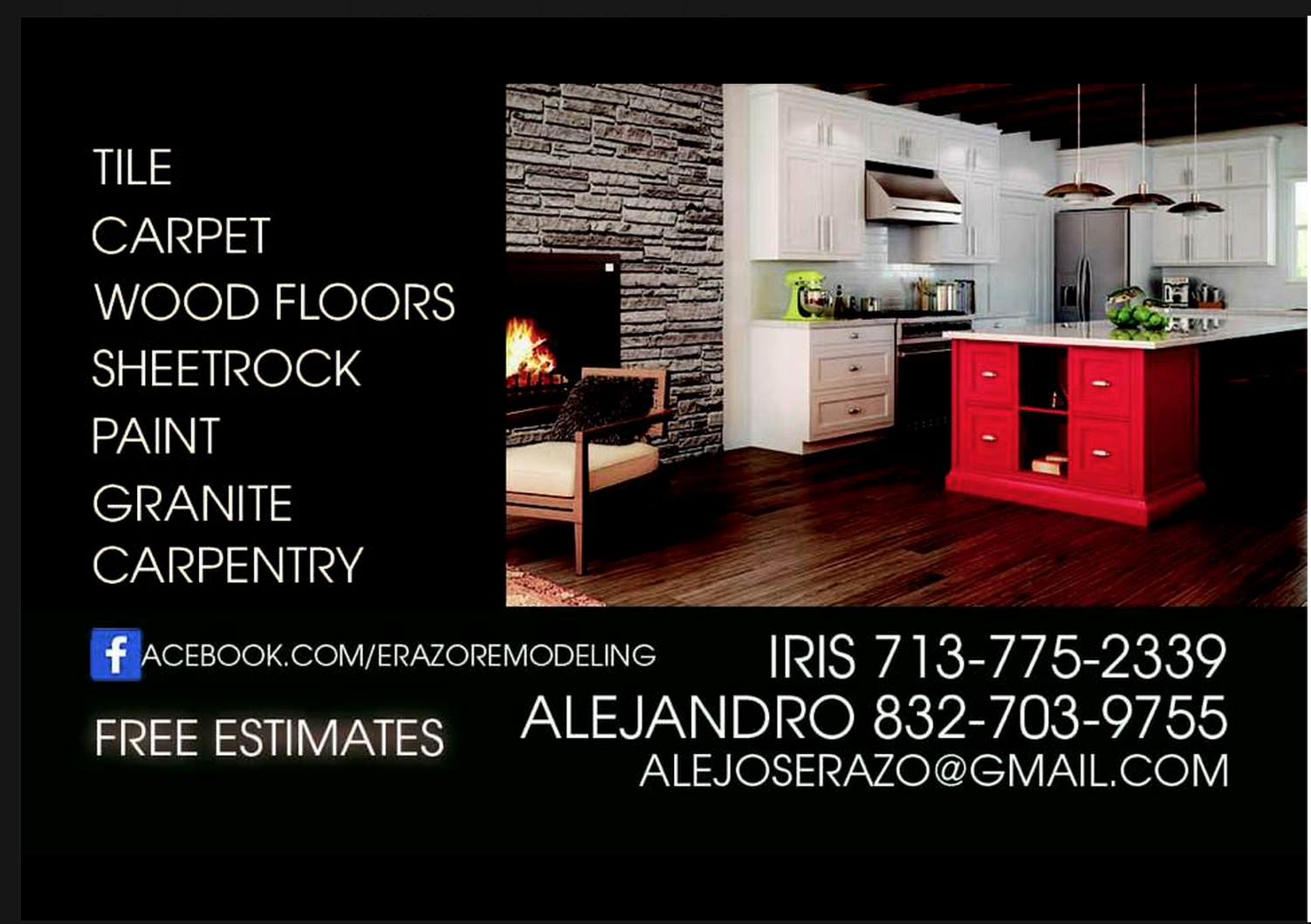 Erazo Remodeling logo