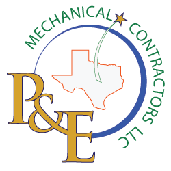 P And E Mechanical logo