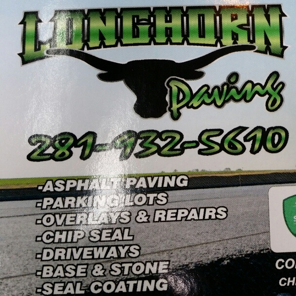 Logo for Longhorn Paving