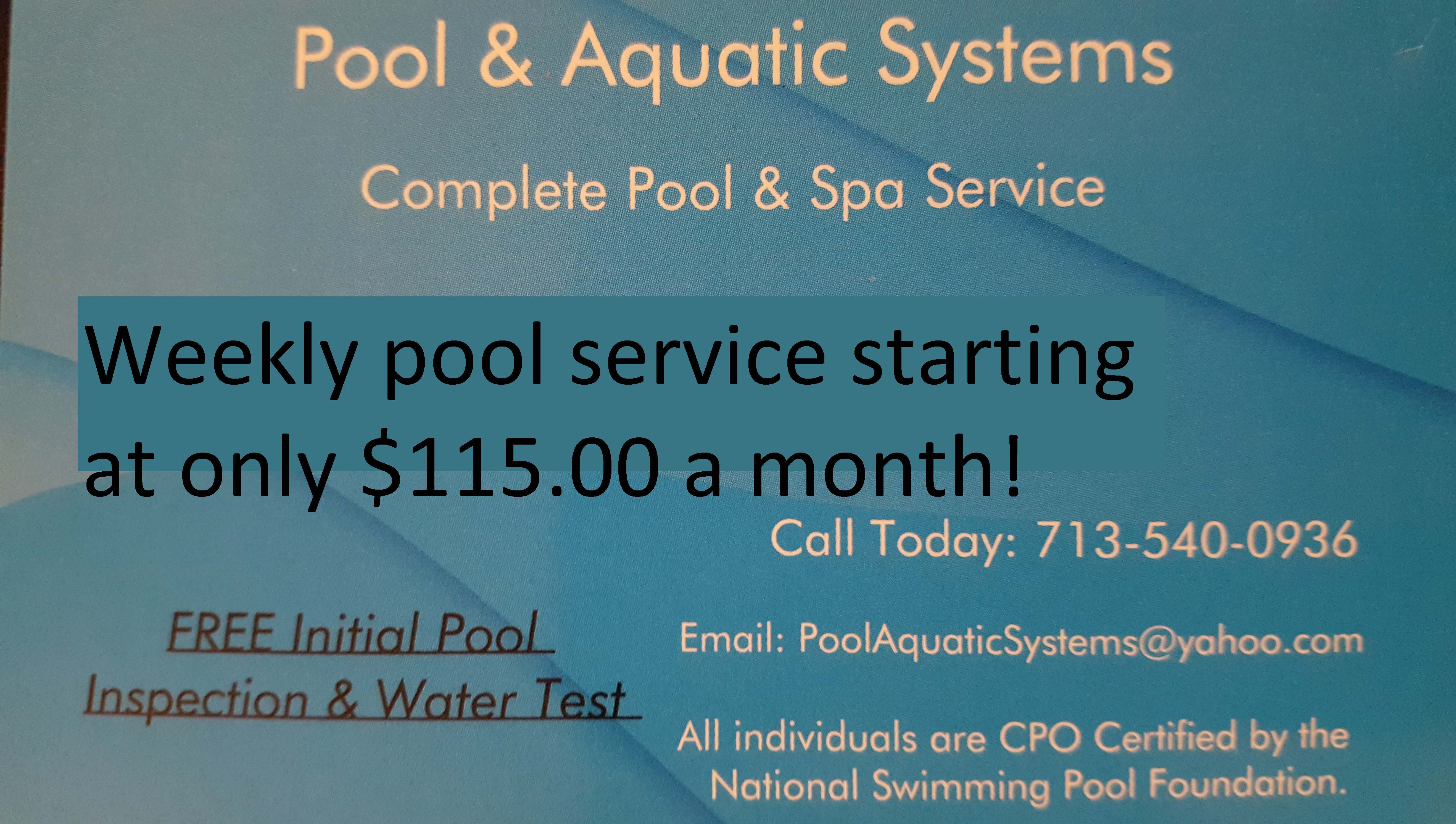 Pool & Aquatic Systems logo
