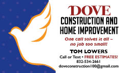 Dove Construction and Home Improvement logo