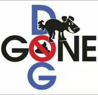 Dog Gone pet waste removal logo