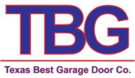Texas Best Garage Door Co. logo