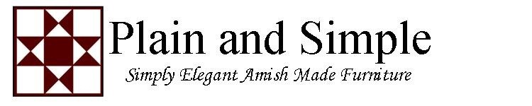 Plain and Simple Amish Furniture logo