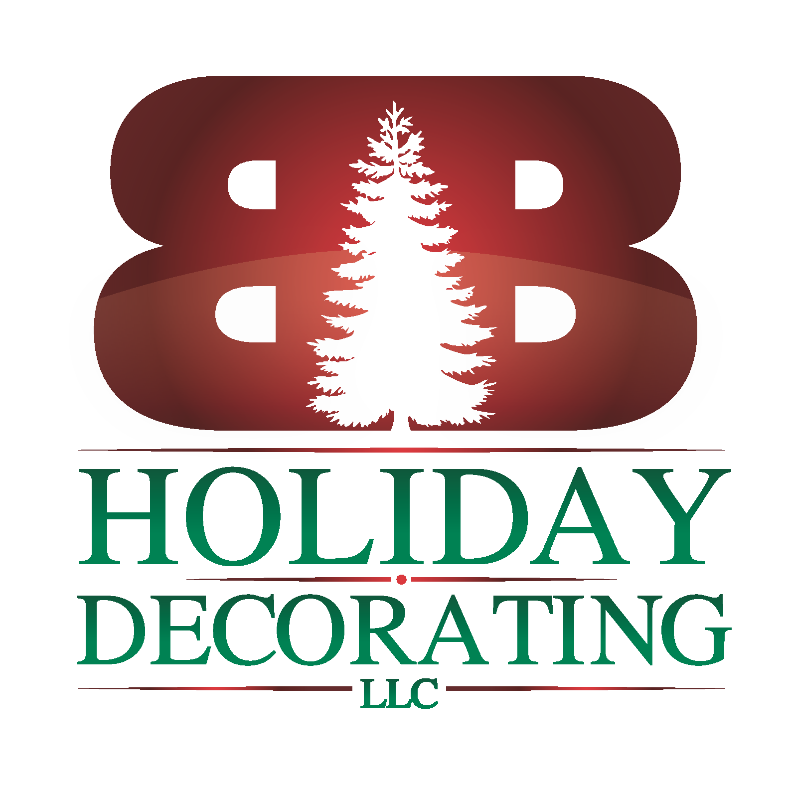 B&B Holiday Decorating logo
