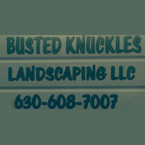 Logo for Busted Knuckles Landscaping LLC