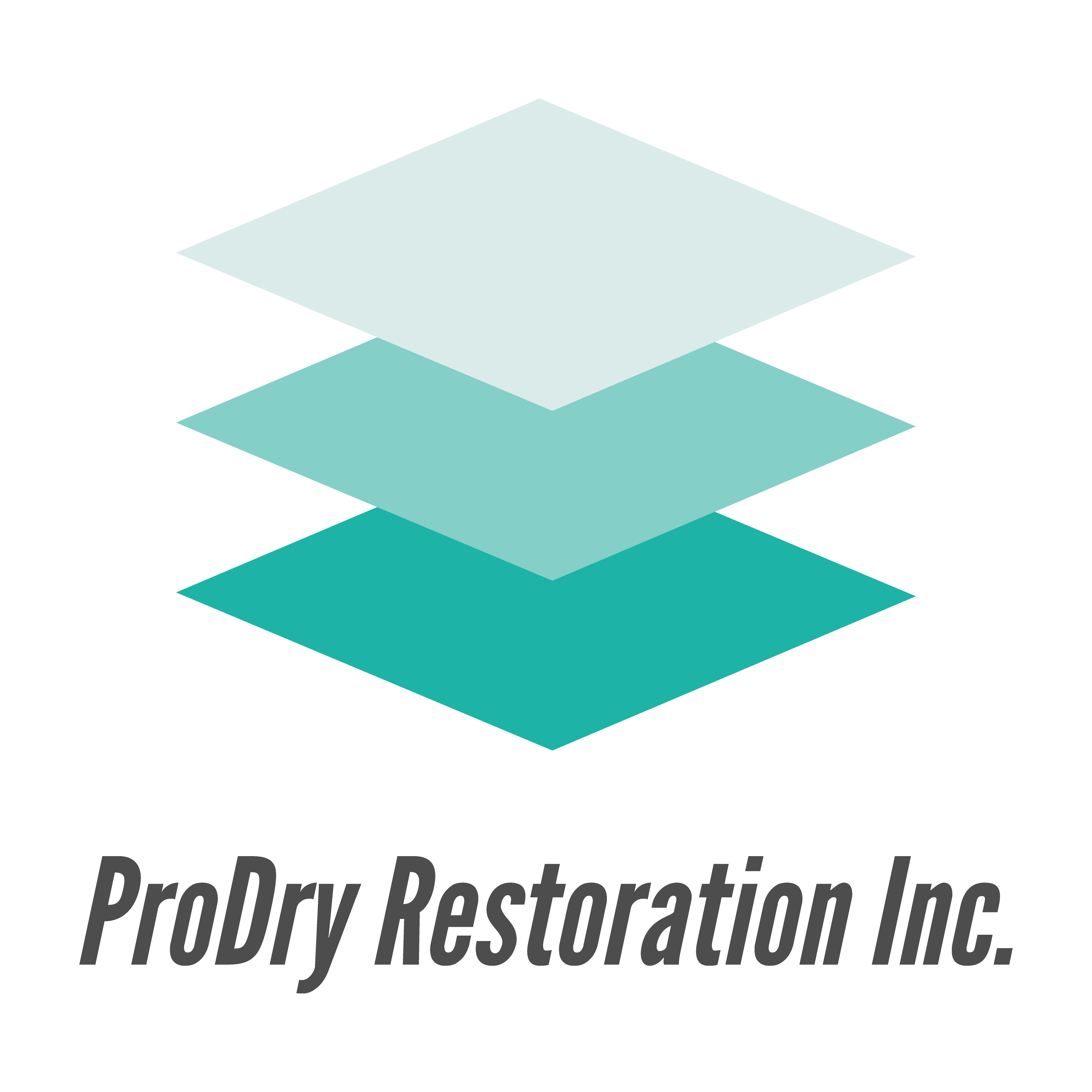Logo for ProDry Restoration Inc